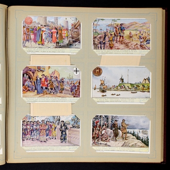 Liebig Cromos Album with 50 series