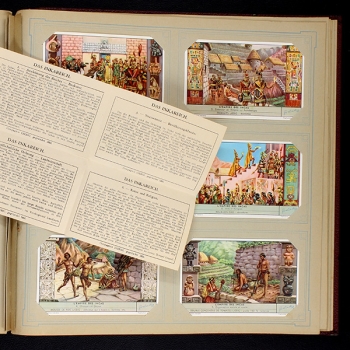 Liebig Cromos Album with 50 series