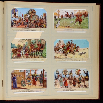 Liebig Cromos Album with 50 series