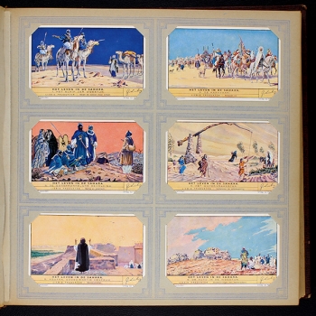 Preview: Liebig Cromos Album mit 50 Serien - NL