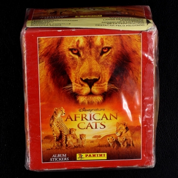 African Cats Panini box with 50 sticker bags