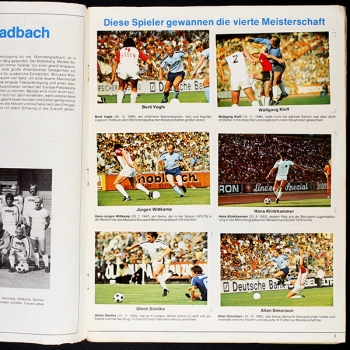 Preview: Fußball 1976 Bergmann album with stickers