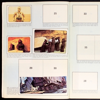 Preview: Star Wars Panini album with stickers