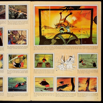 Bernard und Bianca Panini Sticker Album komplett