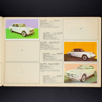 Preview: Auto 1967 Sicker Sticker Album teilgefüllt