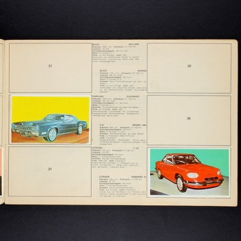 Preview: Auto 1967 Sicker Sticker Album teilgefüllt