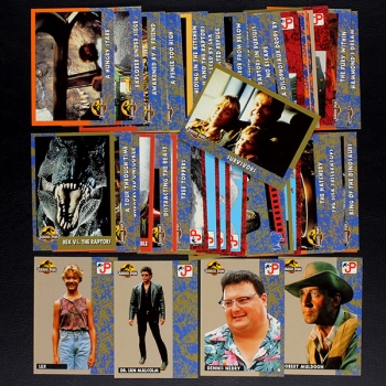 Jurassic Park Topps 52 Trading Cards