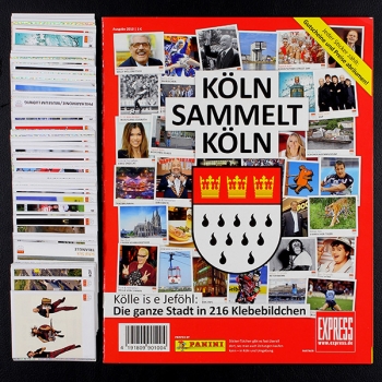 Köln sammelt Panini Juststickit Sticker Album