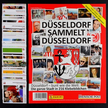 Düsseldorf sammelt Panini Juststickit Sticker Album