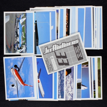 Jet Airliners Panini Sticker