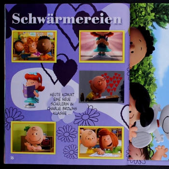 Preview: Peanuts Der Film Panini sticker album complete