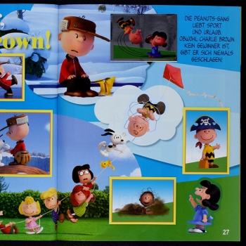 Peanuts Der Film Panini Sticker Album komplett