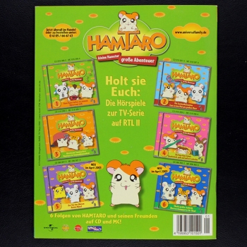 Hamtaro Panini Sticker Album komplett