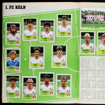 Fußball 85 Panini Sticker Album komplett