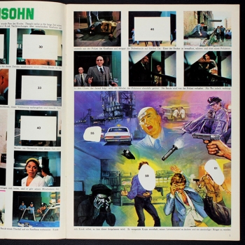 Preview: Kojak Americana Sticker Album teilgefüllt