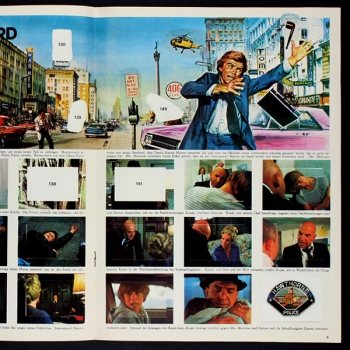 Kojak Americana Sticker Album teilgefüllt