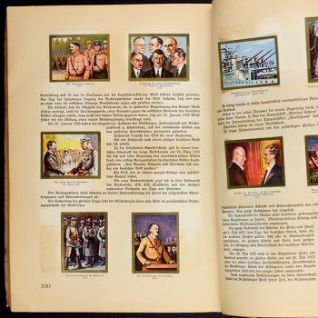 Alles für Deutschland Brinkmann 1934 Album fast komplett