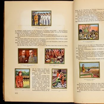 Alles für Deutschland Brinkmann 1934 Album fast komplett