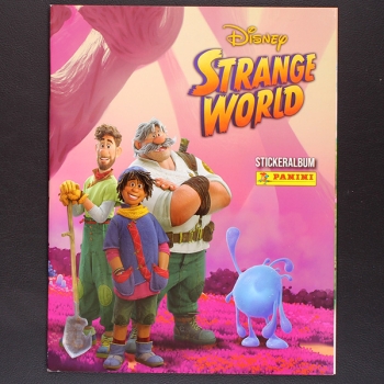 Starnge World Panini Sticker Album