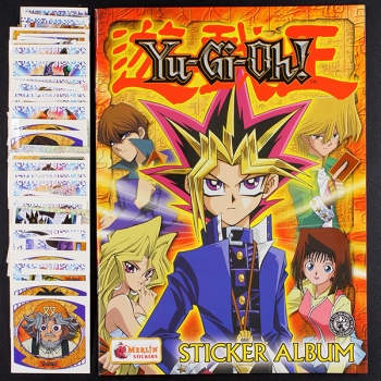 Yu-Gi-Oh! Merlin Sticker Album komplett ungeklebt