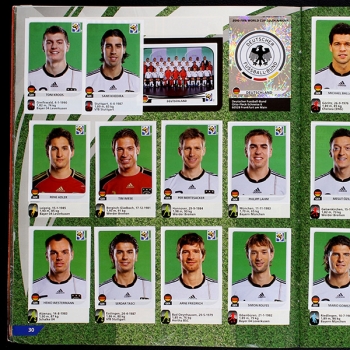 South Africa 2010 Panini sticker album complete