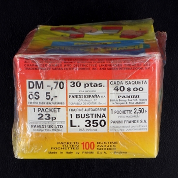 Preview: Power Ranger Panini Box mit 100 Sticker