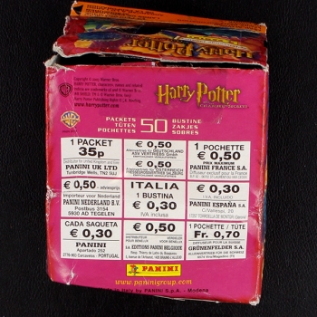 Preview: Harry Potter Panini box with 50 sticker bags