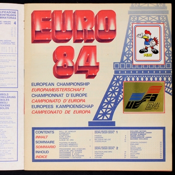Preview: Euro 84 Panini album with stickers -39