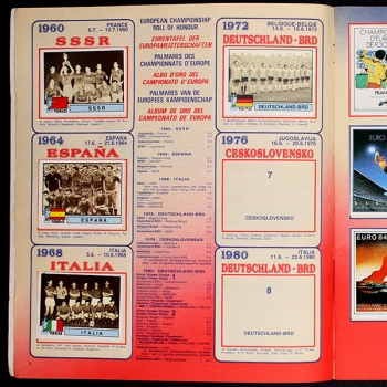 Preview: Euro 84 Panini album with stickers -39