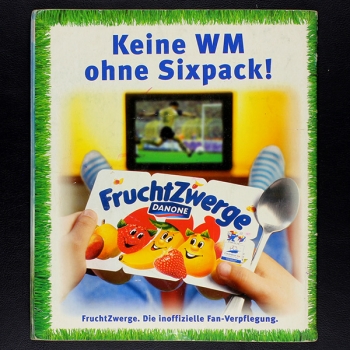 France 98 Panini Sticker Album teilgefüllt