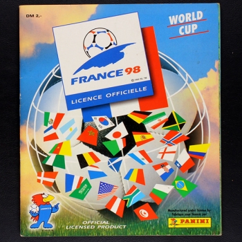 France 98 Panini Sticker Album