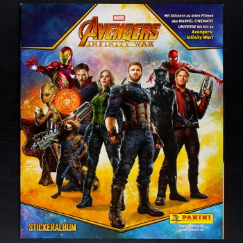 Avengers Infinity War Panini Sticker Album