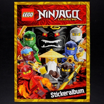 Ninjago Legacy Blue Ocean Sticker Album