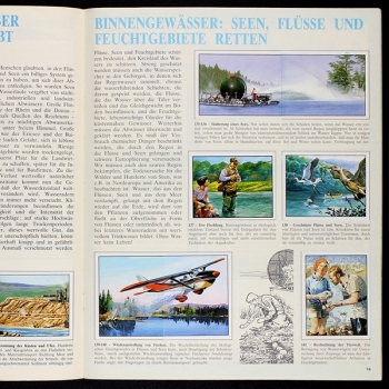 Preview: WWF Bedrohte Natur Panini Sticker Album komplett
