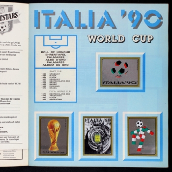 Preview: Italia 90 Panini Sticker Album komplett - NL