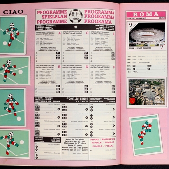 Preview: Italia 90 Panini Sticker Album komplett - NL