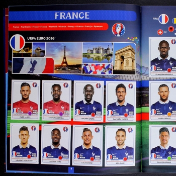 Preview: Euro 2016 Panini Sticker Album komplett - o.McD.