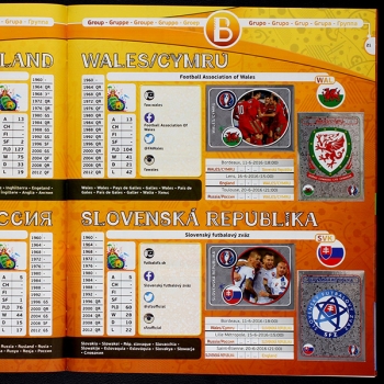 Preview: Euro 2016 Panini Sticker Album komplett - o.McD.