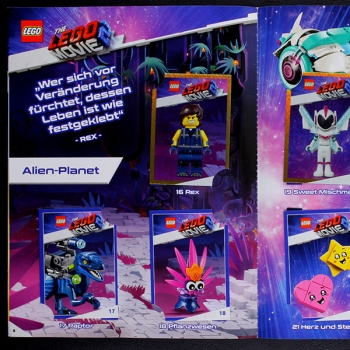 Preview: Lego Movie Cards album complete