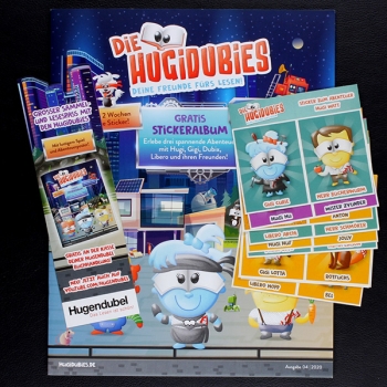 Die Hugidubies 4 Hugendubel Sticker Album