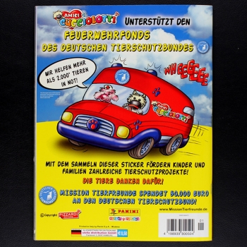 Mission Tierfreunde Panini Sticker Album komplett