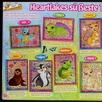 Lego Friends Blue Ocean sticker album complete