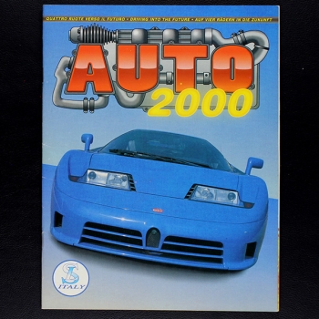 Auto 2000 SL Italy Sticker Album