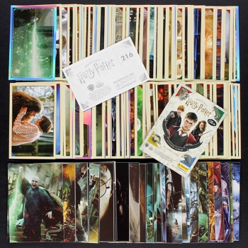 Harry Potter Saga Panini stickers complete