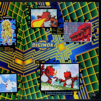 Preview: Digimon 2 Panini sticker album almost complete -6
