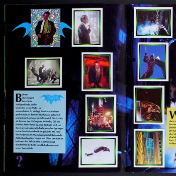 Preview: Batman Forever Merlin sticker album complete