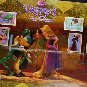 Preview: Rapunzel Panini Sticker Album komplett