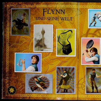 Preview: Rapunzel Panini Sticker Album komplett