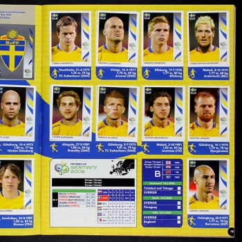 Germany 2006 Panini sticker album complete