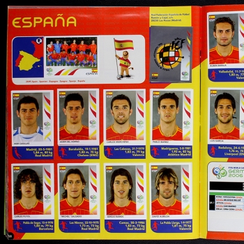 Germany 2006 Panini sticker album complete